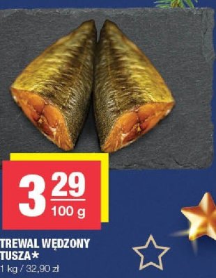 Tusza trewala wędzonego SPAR promocja w SPAR
