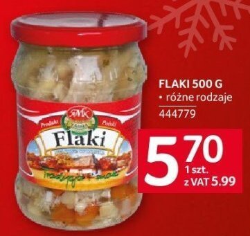 Flaki Flaczki 500 g promocja w Selgros