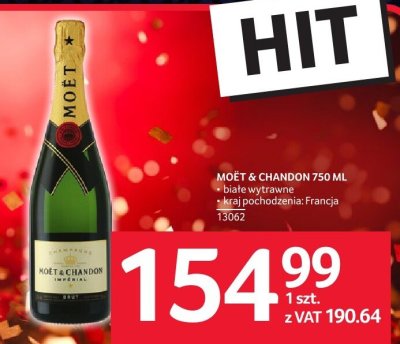 Moët & Chandon 750 ml promocja w Selgros