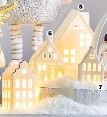 Domek ceramiczny LED promocja w Netto