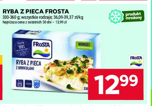 Ryba z pieca w sosie brokułowym Frosta promocja