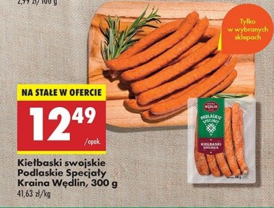 Kie艂baski swojskie Kraina w臋dlin podlaskie specja艂y promocja