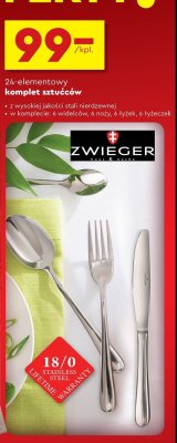 Komplet sztucców Zwieger promocja