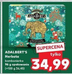 Zestaw w pudełku green star SIR ADALBERT'S TEA ZESTAW promocja w Kaufland