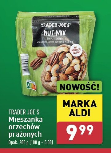 Mieszanka orzechów Trader joe's promocja