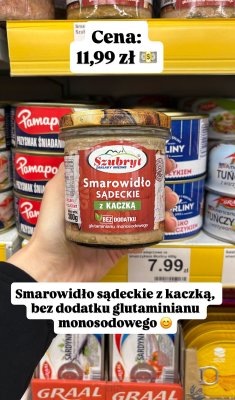 Smarowidło sądeckie z kaczką 300g promocja w Dino