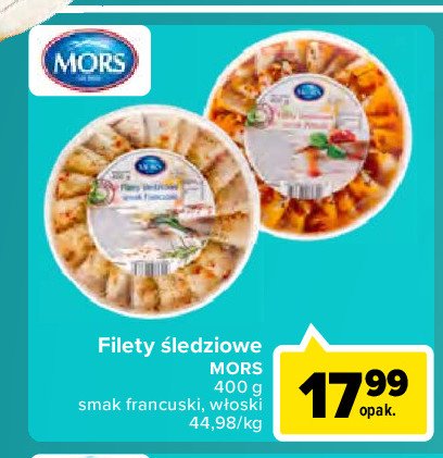 Filety śledziowe francuskie Mors ryby promocje