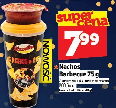 Nachos Barbecue 75 g promocja w TOPAZ