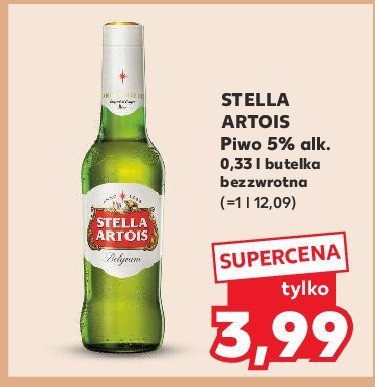 Piwo Stella artois promocja