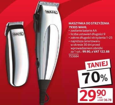 Maszynka do strzyżenia 79305 WAHL promocja w Selgros
