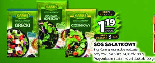 Sos sa艂atkowy grecki Kamis promocja