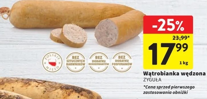 Wątrobianka wędzona Zyguła promocja