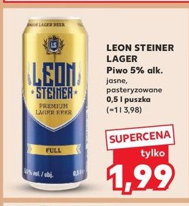 Piwo LEONSTEINER PREMIUM LAGER FULL promocja