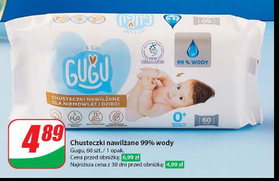 Pieluchy Gugu premium promocja w Dino