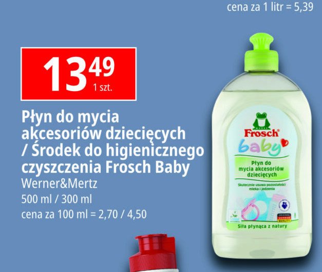 艢rodek do higienicznego czyszczenia Frosch baby promocja