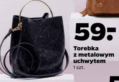Torebka z metalowym uchwytem promocja