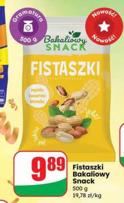 Fistaszki Bakaliowy Snack promocja w Dino