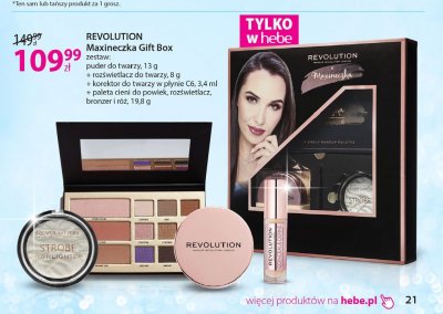 Box makijażowy Makeup revolution maxineczka beauty legacy Revolution make-up promocja