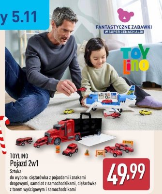 Pojazd 2w1 promocja w Aldi