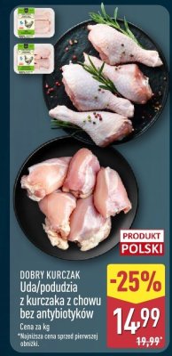 Uda z kurczaka z chowu bez antybiotyków promocja w Aldi