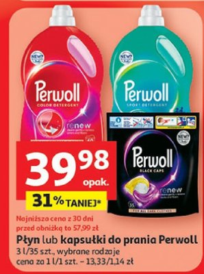 Kapsułki do prania promocja w Auchan