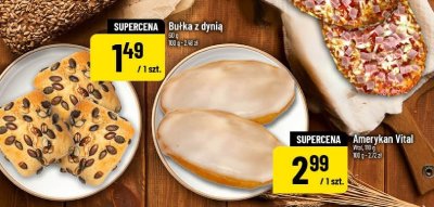 Bułka z dynią Chrupiące z pieca promocja w POLOmarket