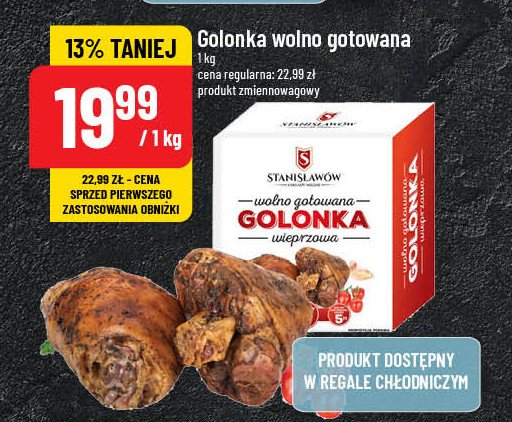 Golonka wieprzowa wolno gotowana Stanisławów promocja w POLOmarket