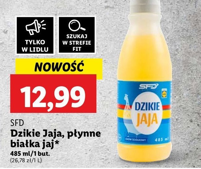 Dzikie jaja Sfd promocja w Lidl