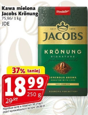 Kawa mielona Jacobs Krönung JDE promocja w Prim Market