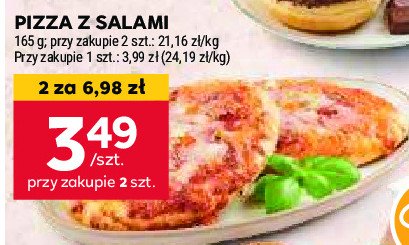 Pizza z salami pepperoni promocja