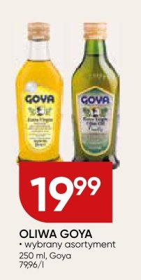 Oliwa GOYA wybrany asortyment promocja w Chata Polska
