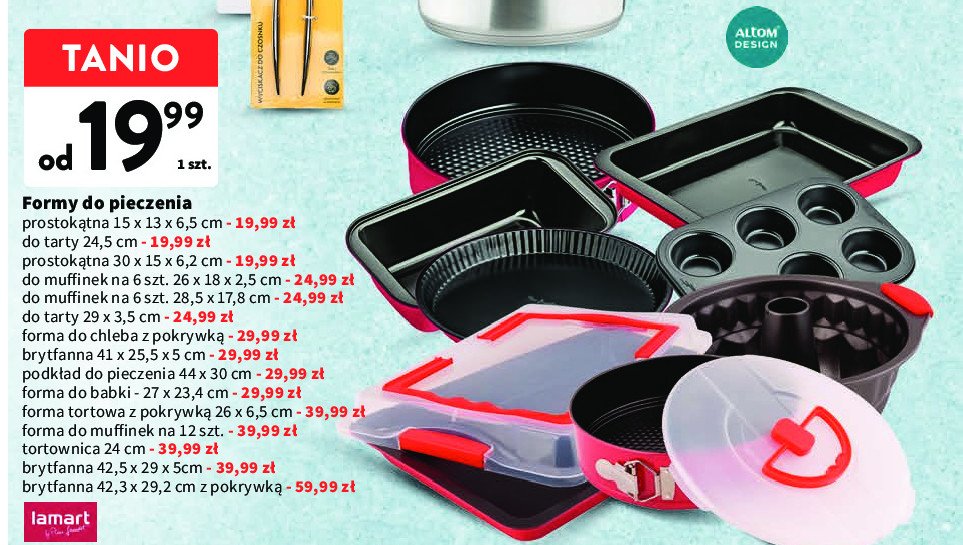 Podk艂ad do pieczenia 44 x 30 cm Lamart promocja