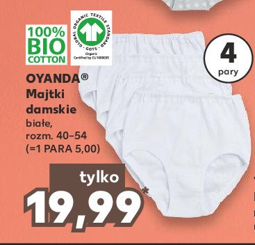 Majtki damskie rozm. 40-54 Oyanda promocja