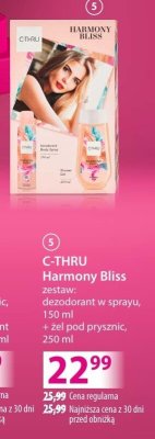 Dezodorant C-THRU Harmony Bliss promocja w Hebe