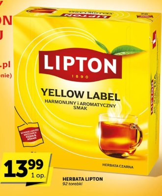 Herbata Lipton Yellow Label promocja w Euro Sklep