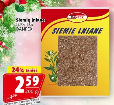 Siemię lniane DANPEX promocja w Prim Market