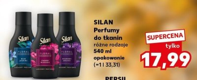 Perfumy do tkanin Silan różne rodzaje promocja w Kaufland