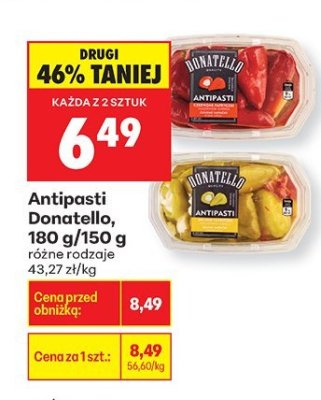 Antipasti Donatello - Papryka promocja w Biedronka
