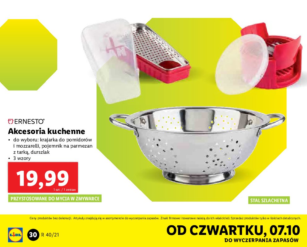 Pojemnik na parmezan z tark膮 Ernesto promocja