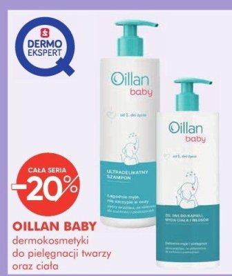 Dermokosmetyki OILLAN BABY do pielęgnacji twarzy oraz ciała promocja w Super-Pharm