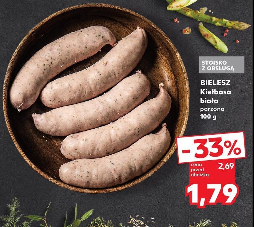 Kiełbasa biała parzona Jan bielesz promocja