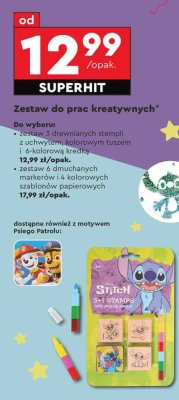 Zestaw do prac kreatywnych Psi Patrol promocja w Biedronka