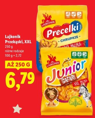 Przekąski XXL promocja w Lidl