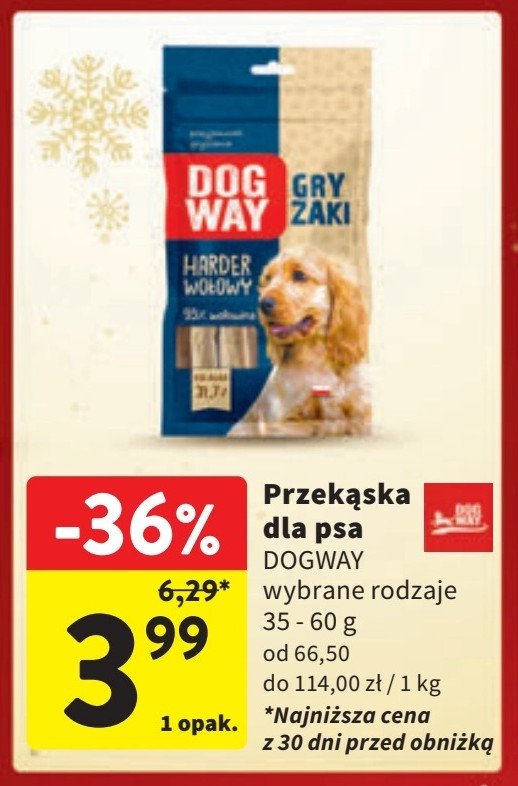 Przysmak wołowy DOGWAY SELECT promocja