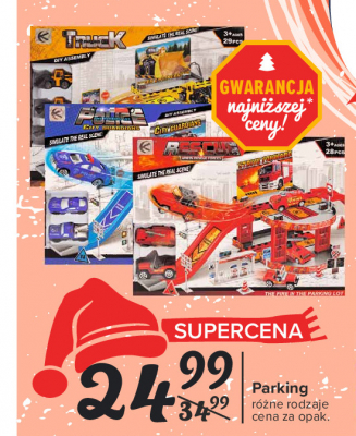 Parking samochodowy rescue promocja