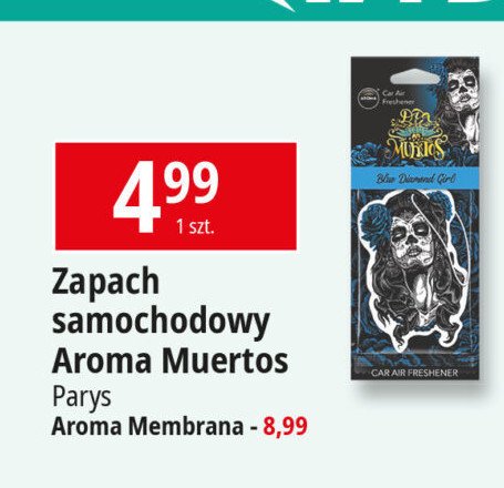 Zapach samochodowy membrana REFRESH promocja w Leclerc