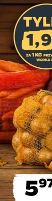 Warzywa marchew młoda worek 3 kg promocja w Netto