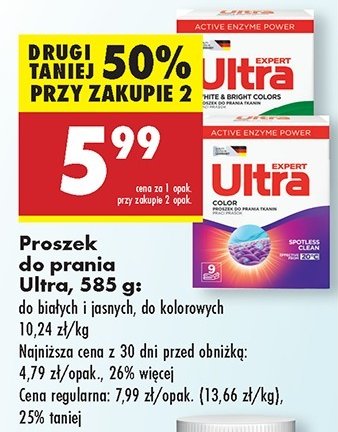 Proszek do prania białych i jasnych Ultra promocja w Twój Market