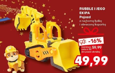 Pojazd z ruchomą łyżką i obracającą koparką promocja w Kaufland