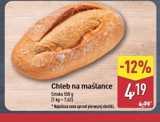 Chleb na maślance promocja